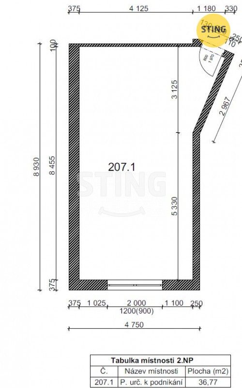 Pronájem sklad - Jablunkovská, Třinec, 37 m² - 5