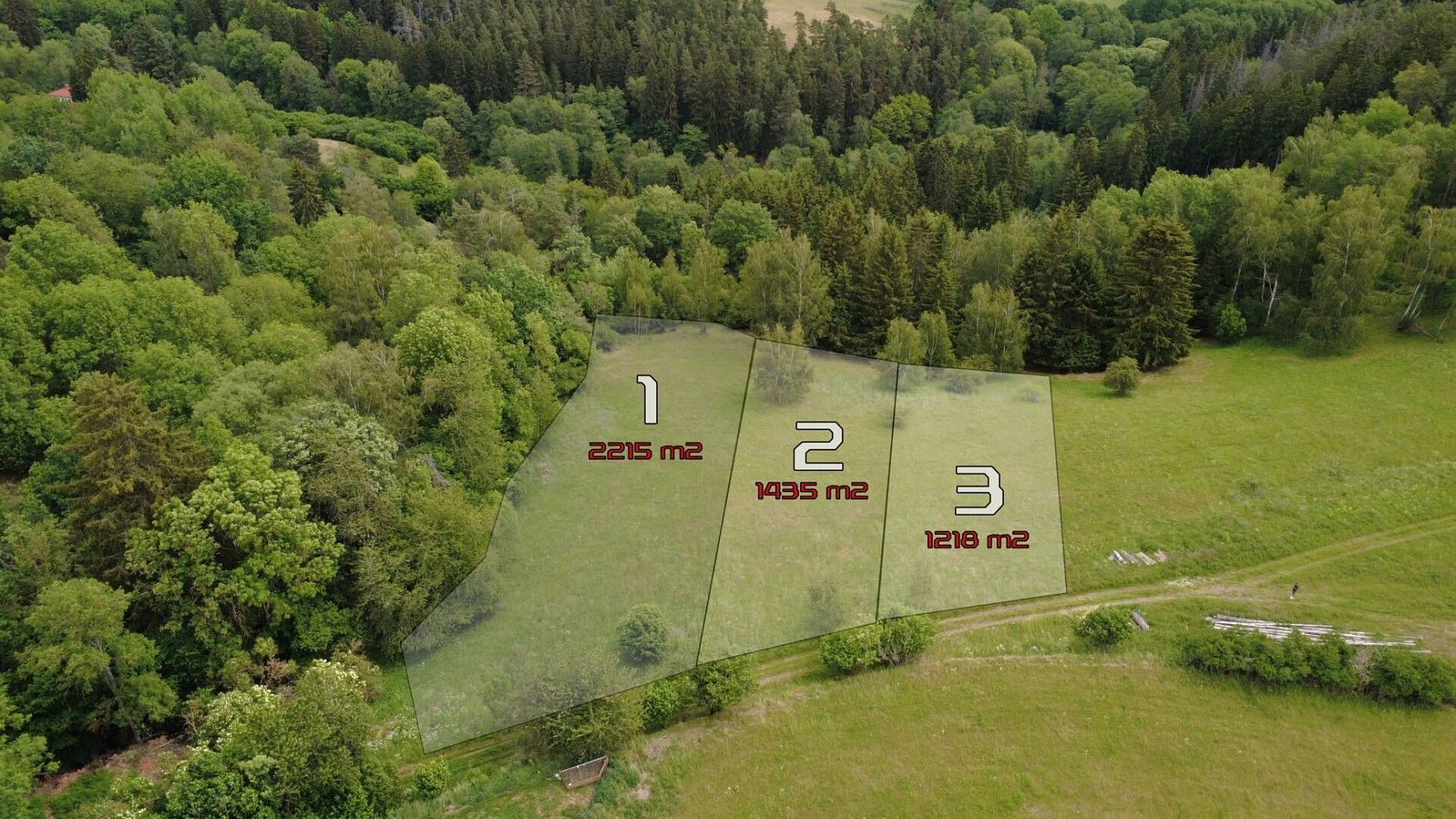 Pozemky pro bydlení, Planá - Křínov, okres Tachov, Plzeňský kraj - 1