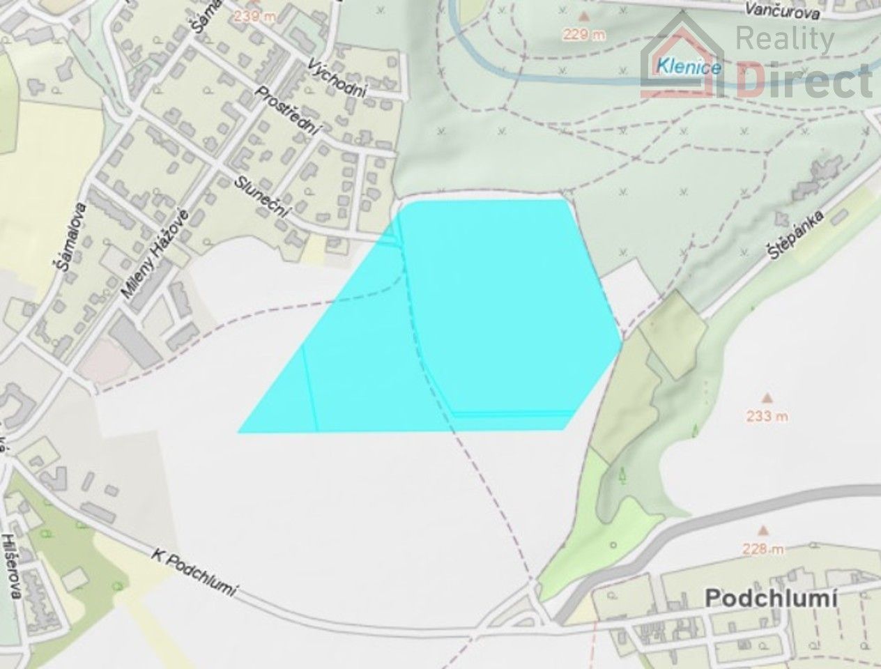 Prodej komerční pozemek - Štěpánka, Mladá Boleslav, 108 644 m² - 5