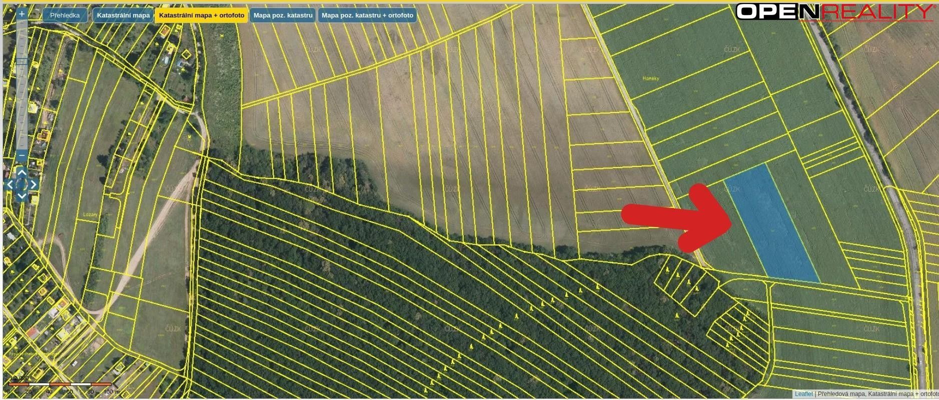 Prodej zemědělský pozemek - Křivánkovo náměstí, Brno, 5 791 m²