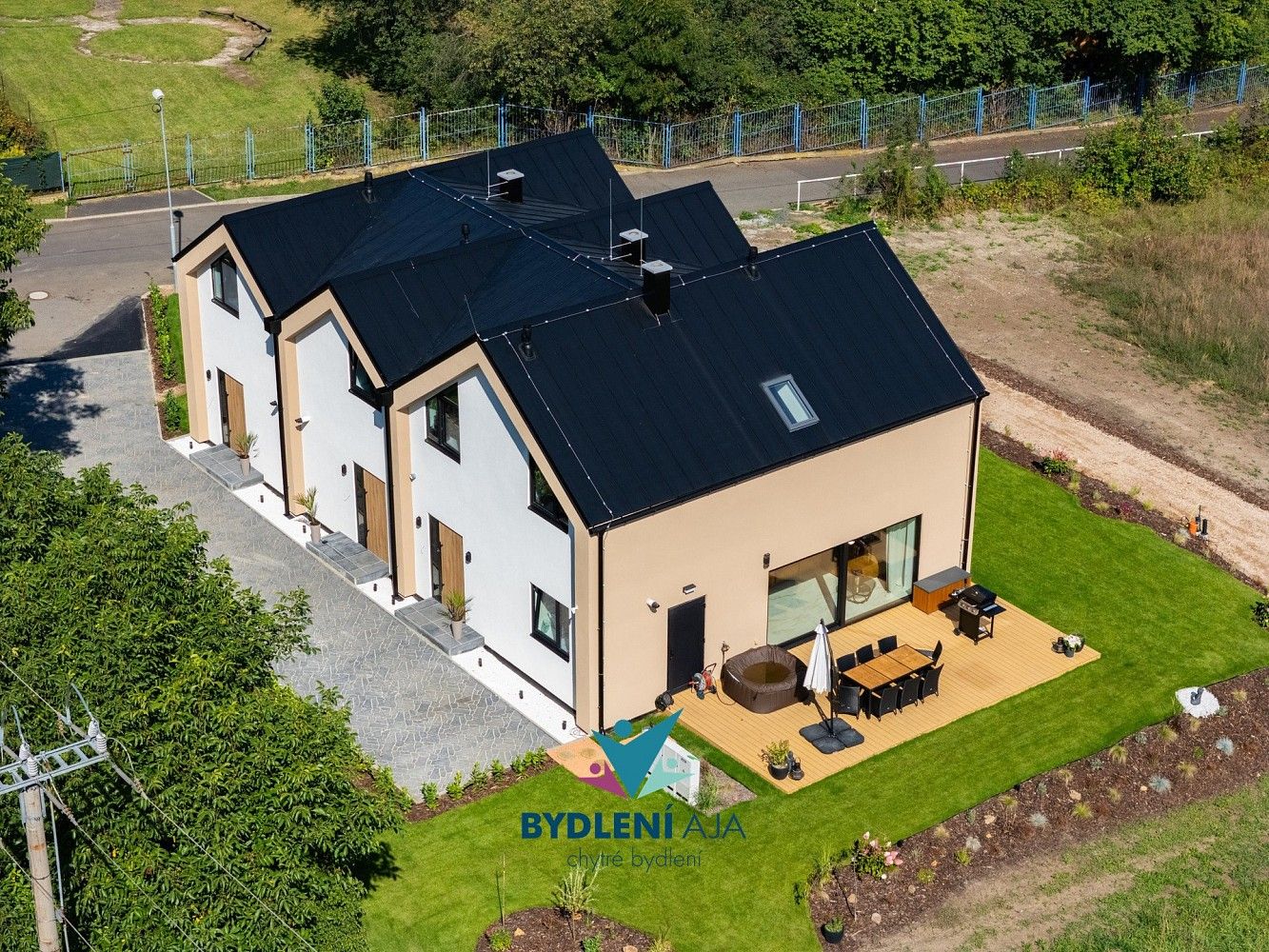 Rodinné domy, Na hrázi, Bystřany, okres Teplice, 81 m² - 2