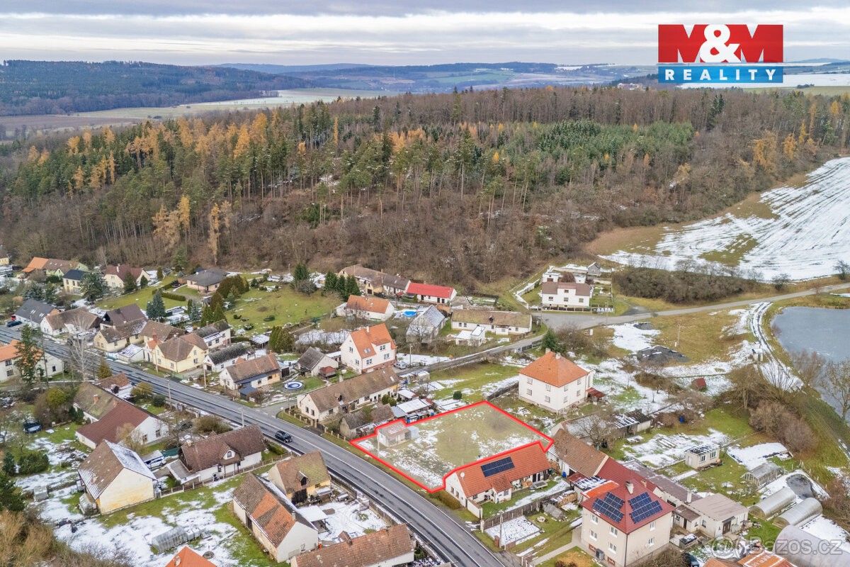 Stavební pozemek, Přeštice – pohled 2