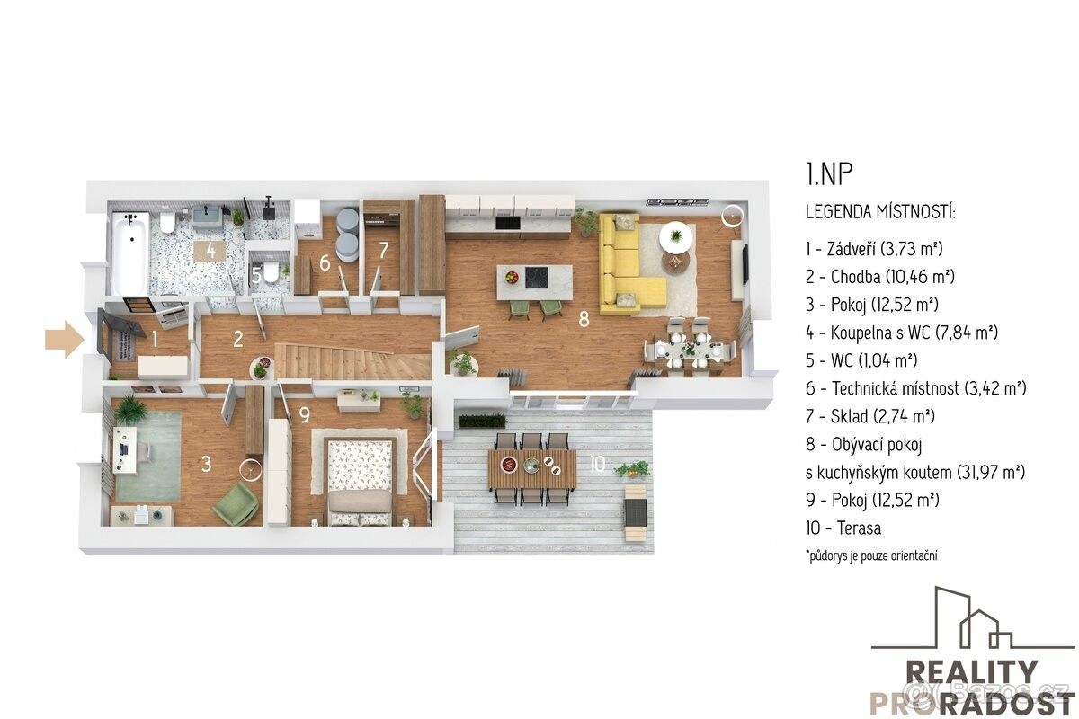 Prodej rodinný dům - Tršice, 783 57