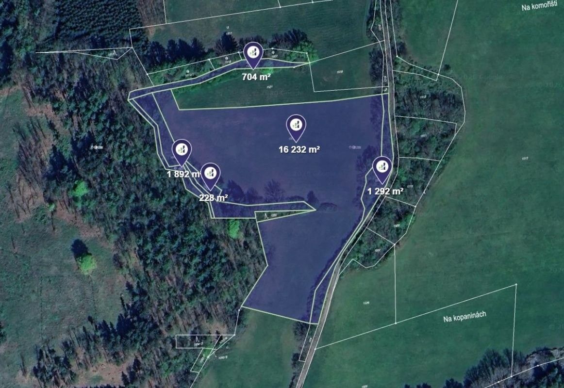 Zemědělský pozemek, 20 348 m²