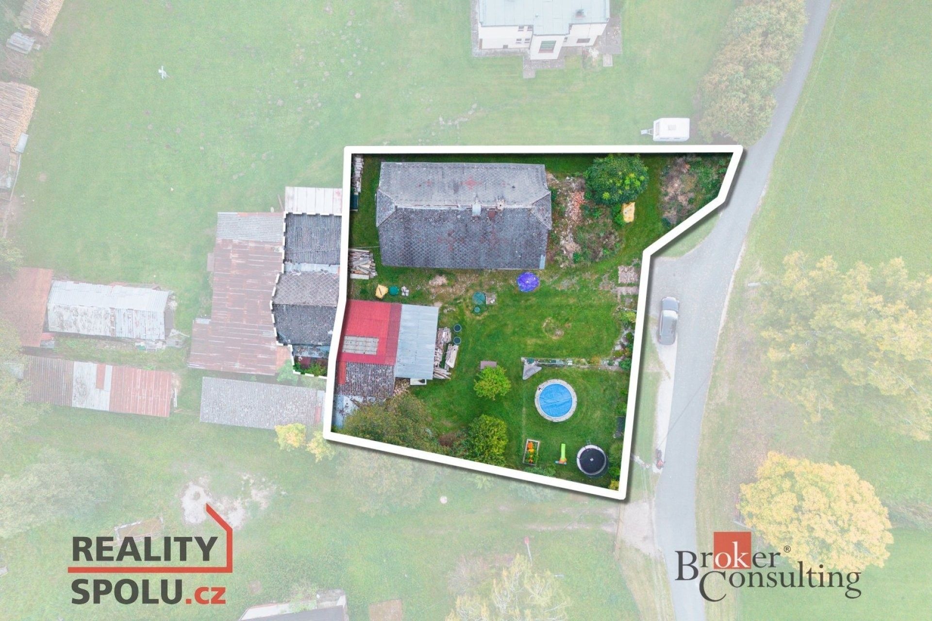 Pozemky pro bydlení, U koupaliště, Hrádek, 1 175 m²