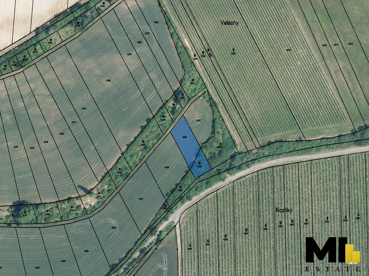 Prodej pozemek - Polešovice, 687 37, 279 m²
