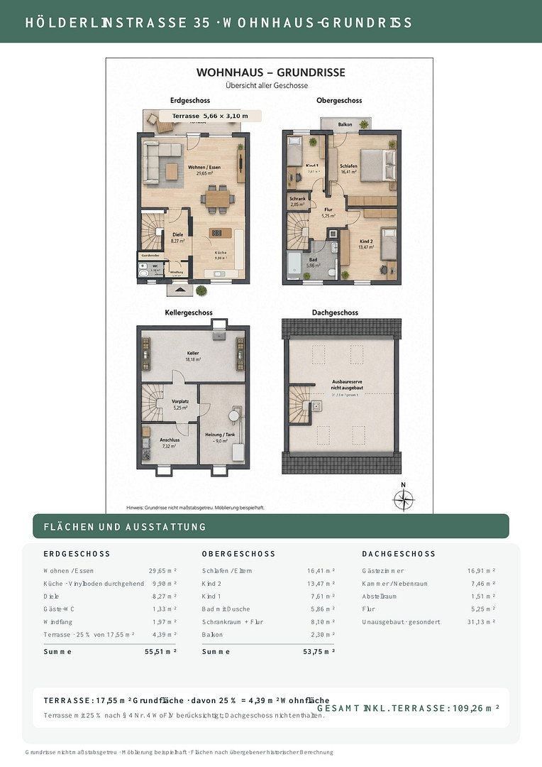 Rodinné domy, Ingolstadt Ingolstadt Bayern 85055, 140 m² - 1