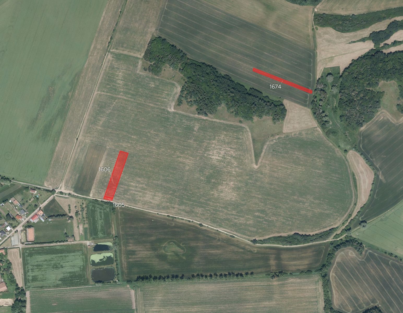 Zemědělské pozemky, Krumsín