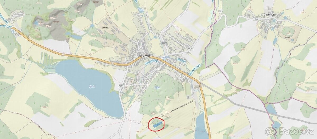 Prodej pozemek pro bydlení - Telč, 588 56