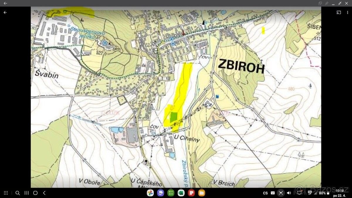 Pozemky pro bydlení, Zbiroh, 338 08