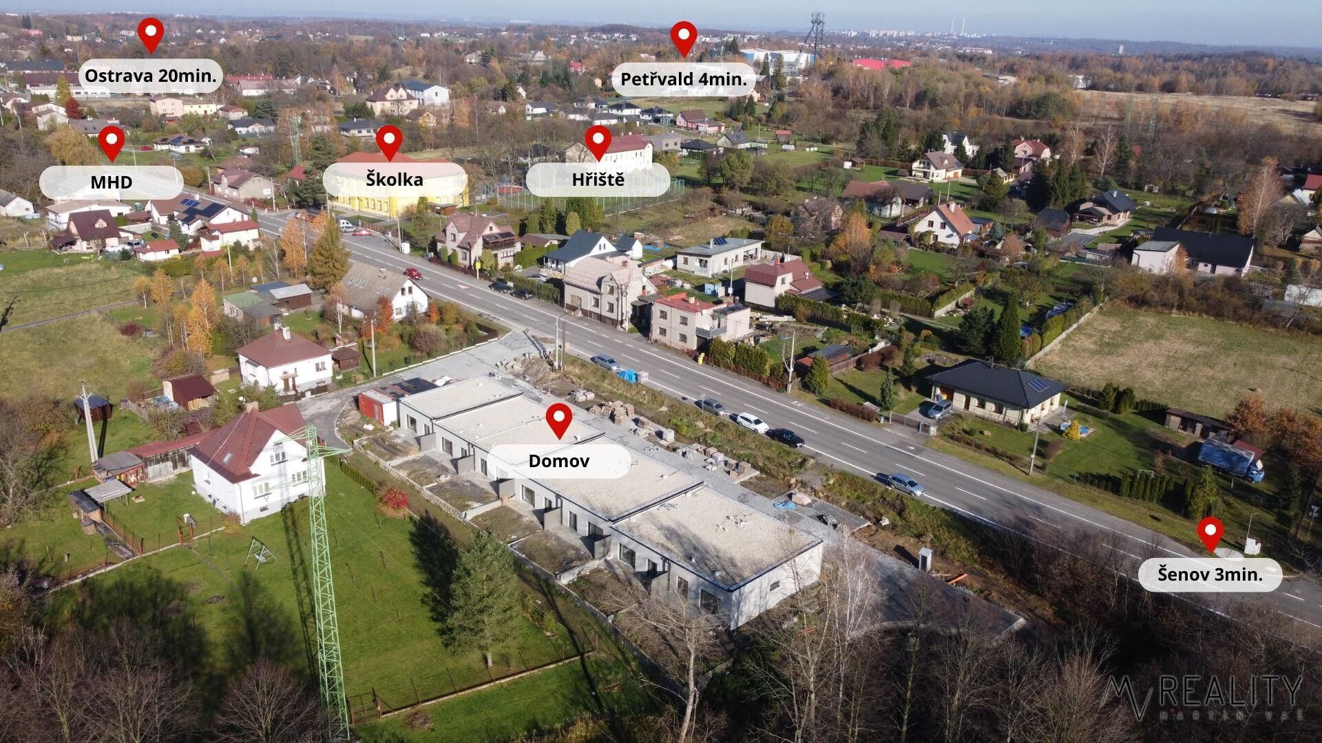 Rodinné domy, Šenovská, Petřvald, 91 m²