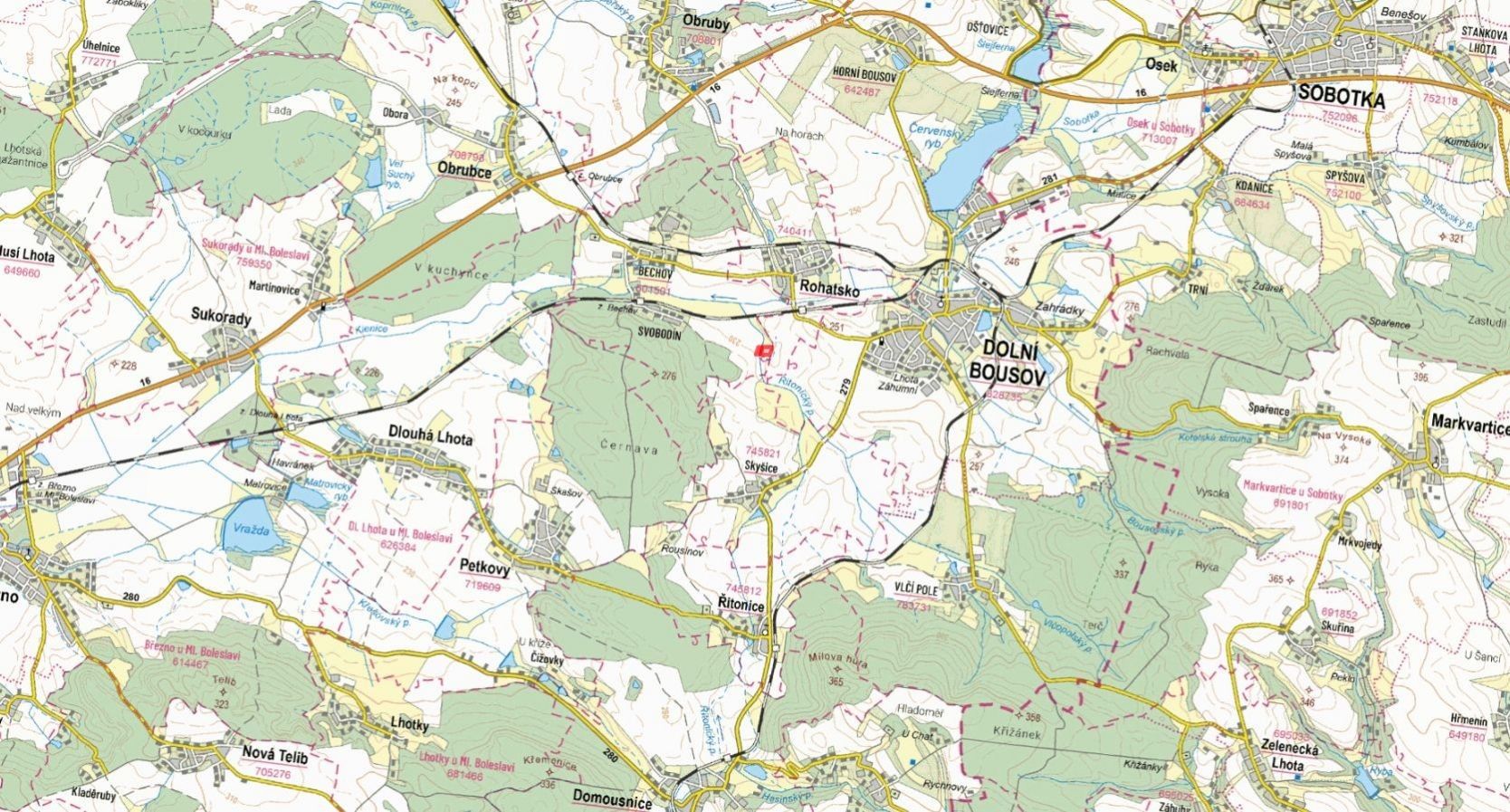 Zemědělské pozemky, Dolní Bousov Bechov - 2