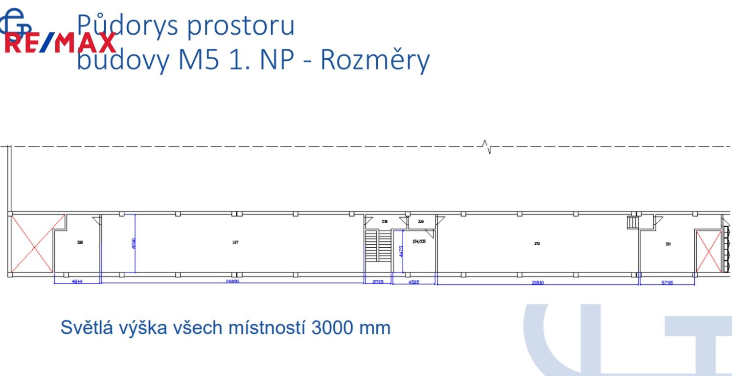 Pronájem kancelář - Televizní, Rožnov pod Radhoštěm, 416 m²