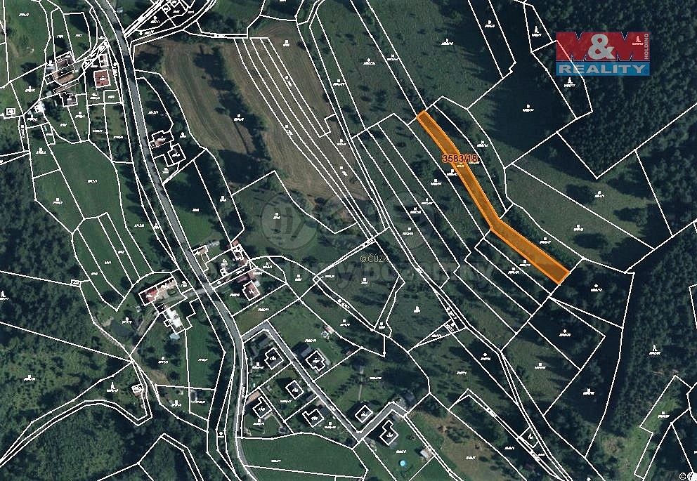 Louka, 2 509 m²