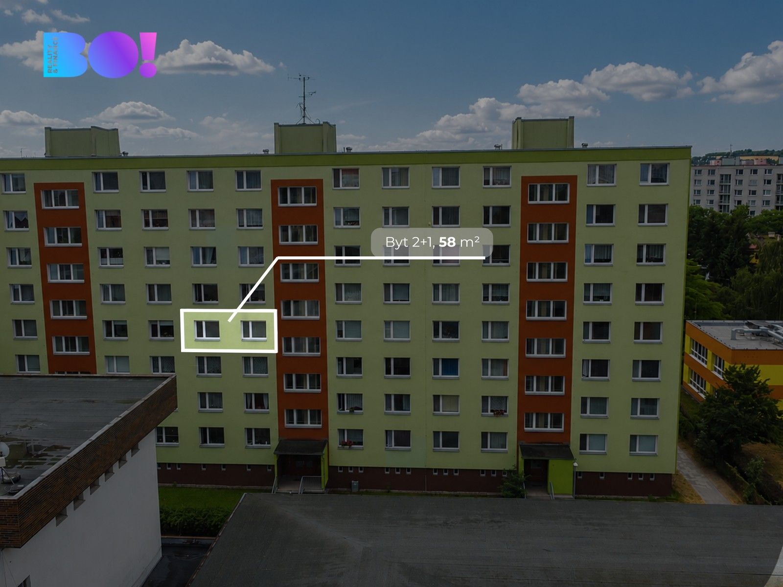 2+1, Nedvědova, Olomouc Povel, 58 m² - 1