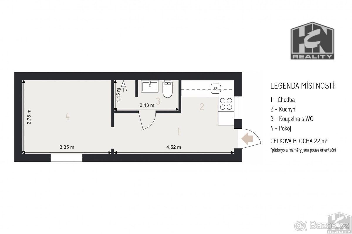 Byty, Jablonec nad Nisou, 466 01