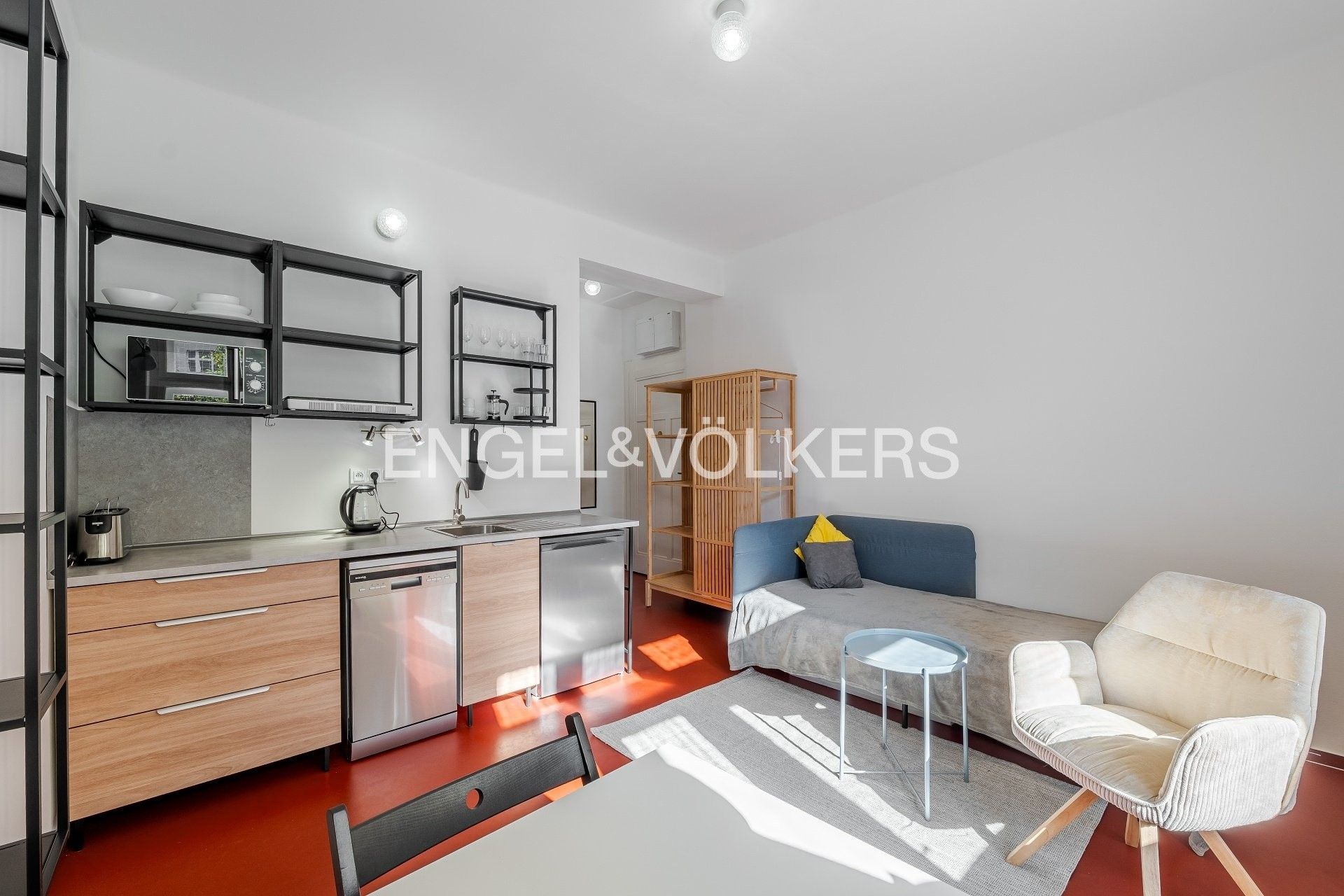 Pronájem byt 1+kk - Verdunská 711, Praha Bubeneč, 21 m² - 2
