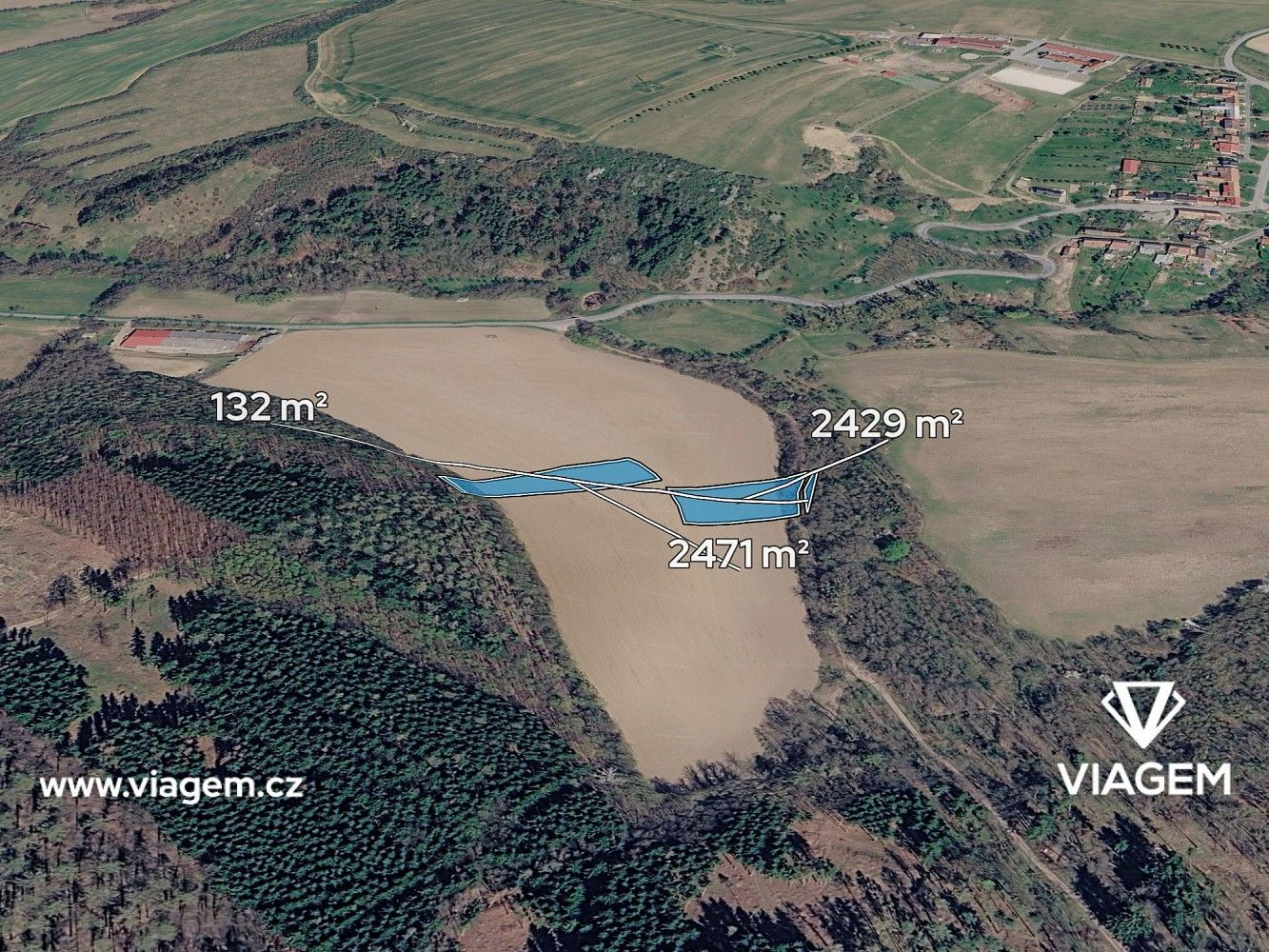 Zemědělské pozemky, Zdounky, okres Kroměříž, Zlínský kraj
