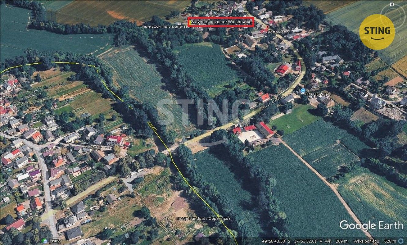 Pozemky pro bydlení, Opava Vávrovice, 676 m² - 1