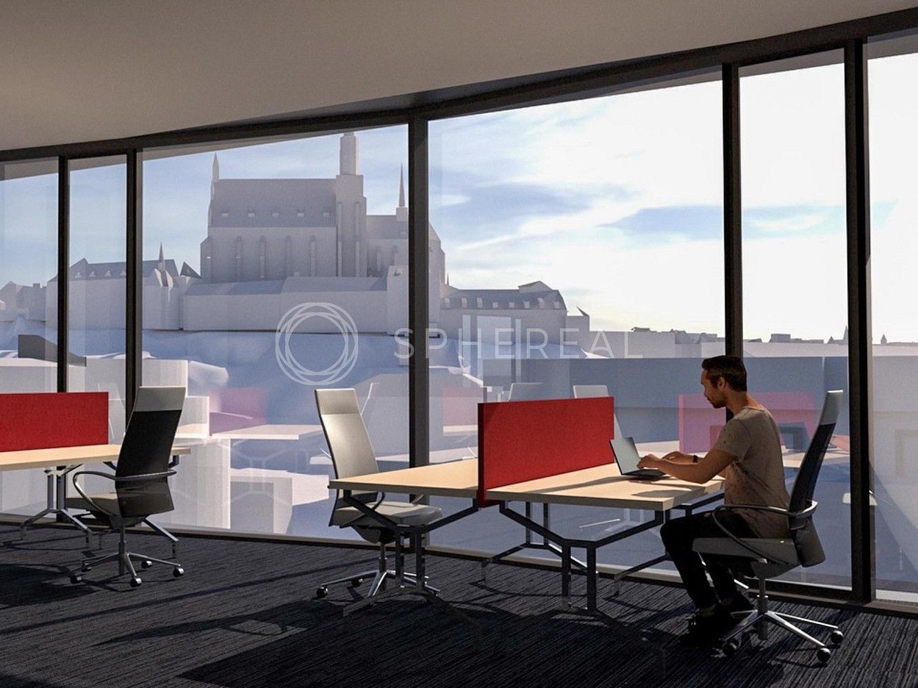 Pronájem kancelář - Brno - Staré Brno, okres Brno-město, Jihomoravský kraj, 680 m² - 5