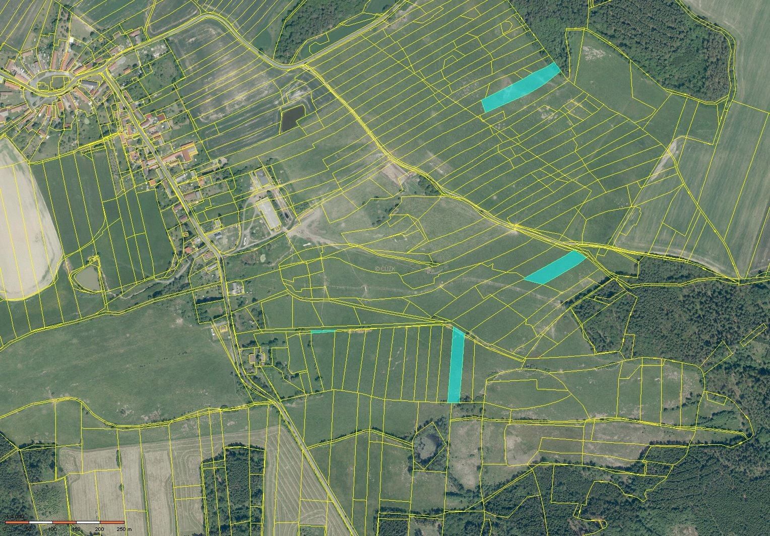 Zemědělské pozemky, Struhaře, Spálené Poříčí, 12 536 m²