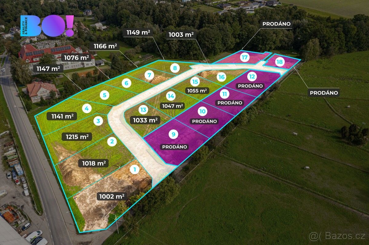 Pozemky pro bydlení, Havířov, 736 01