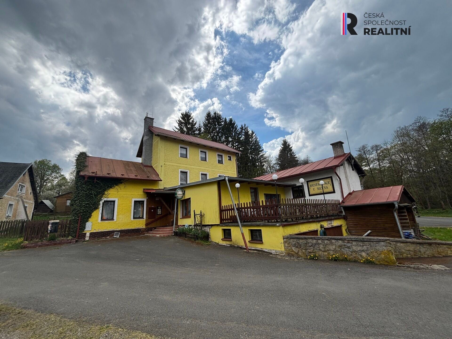 Restaurace, Stará Voda, 1 800 m² - 2