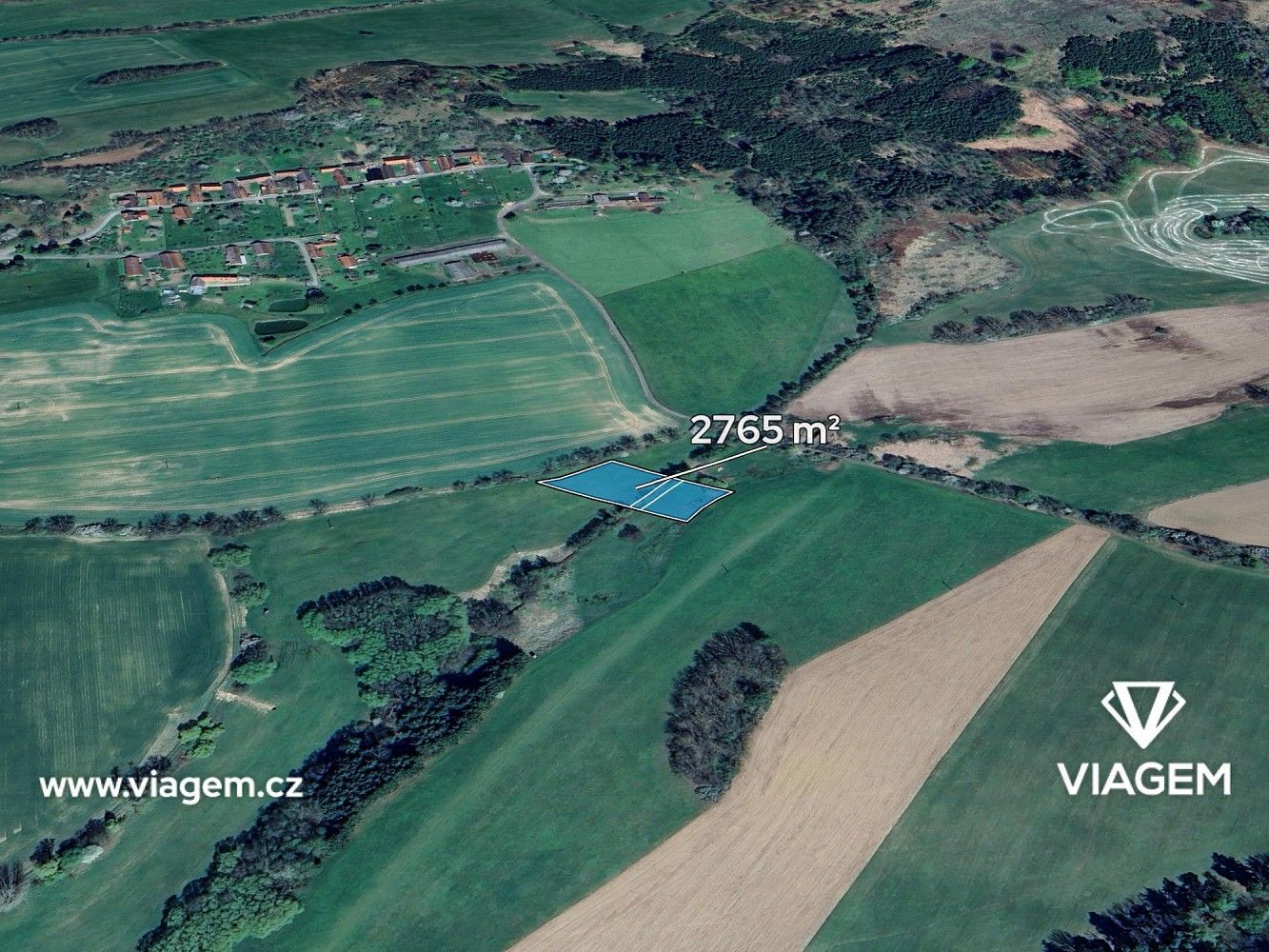 Zemědělské pozemky, Borotín, okres Tábor, Jihočeský kraj - 1
