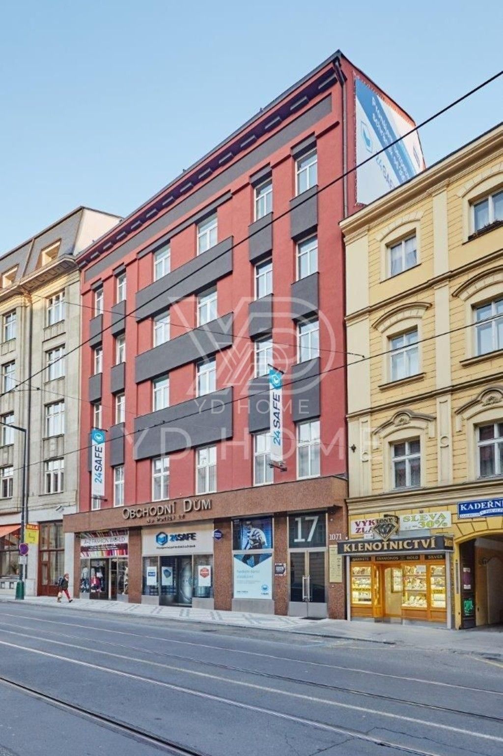 Kanceláře, Na Poříčí, Praha, 514 m²