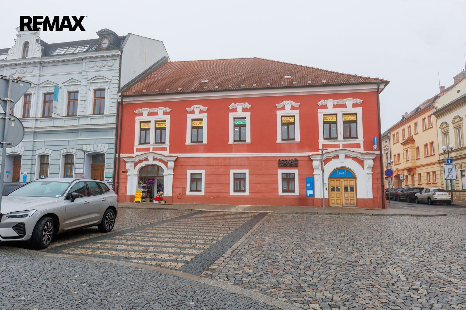 Obchodní prostory, Mírové náměstí 67, Kadaň, 1 280 m² - 1