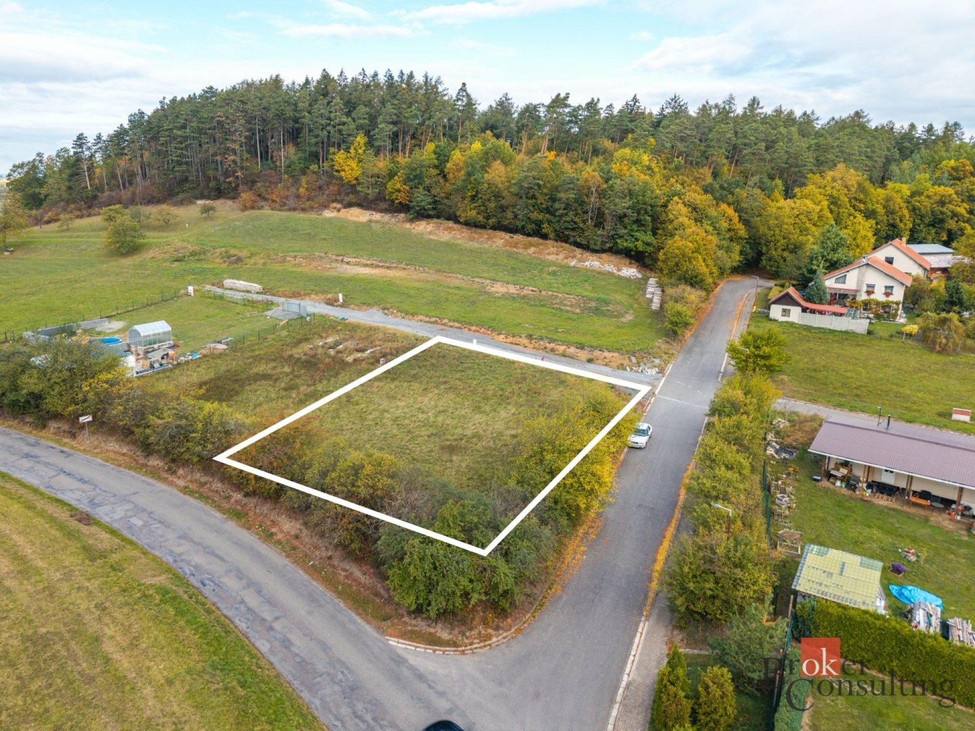 Pozemky pro bydlení, Hroubovice, 836 m² - 1