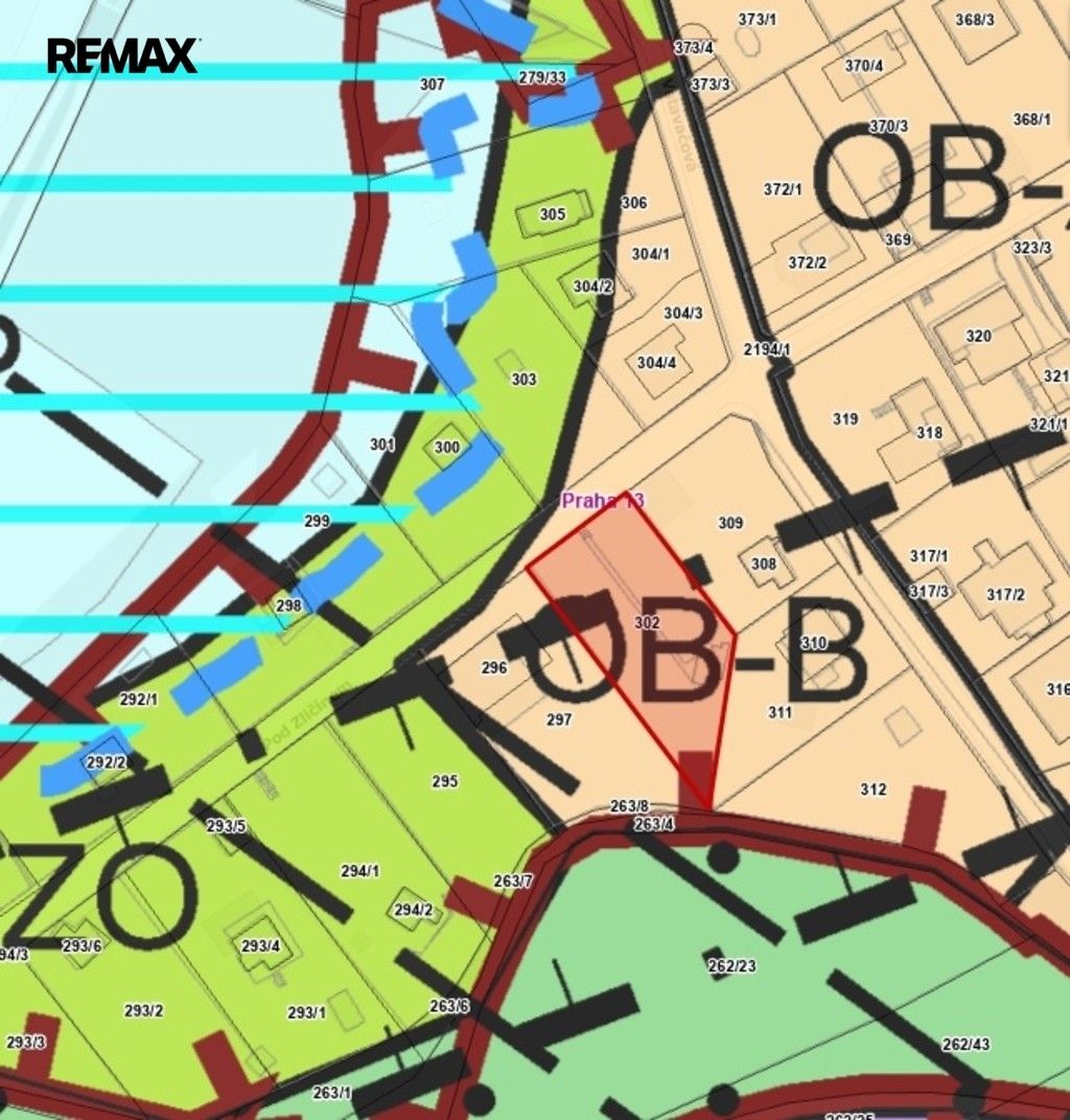 Stavební pozemek, Praha – pohled 2