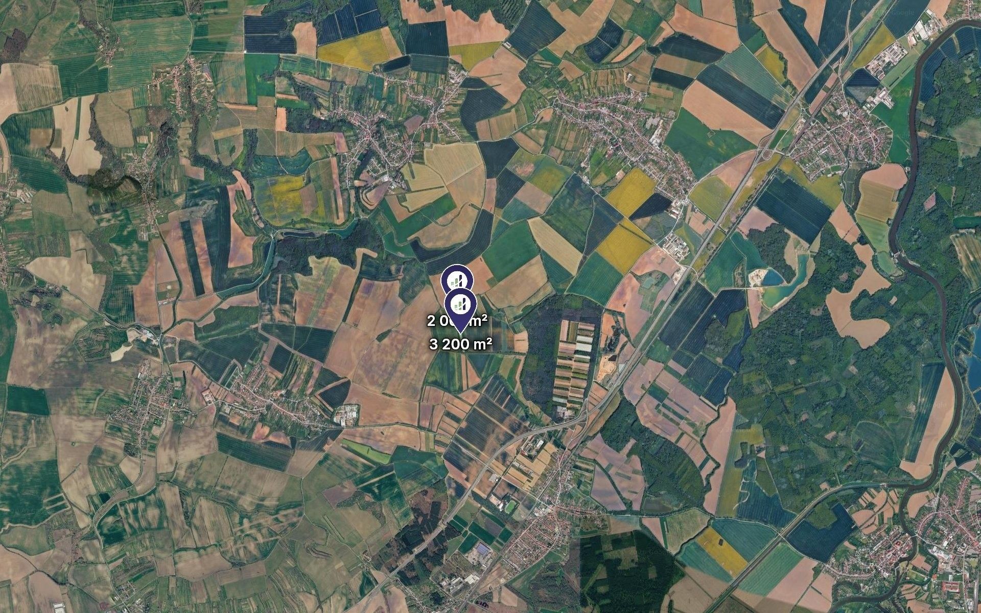 Zemědělské pozemky, Moravský Písek, 5 201 m² - 2