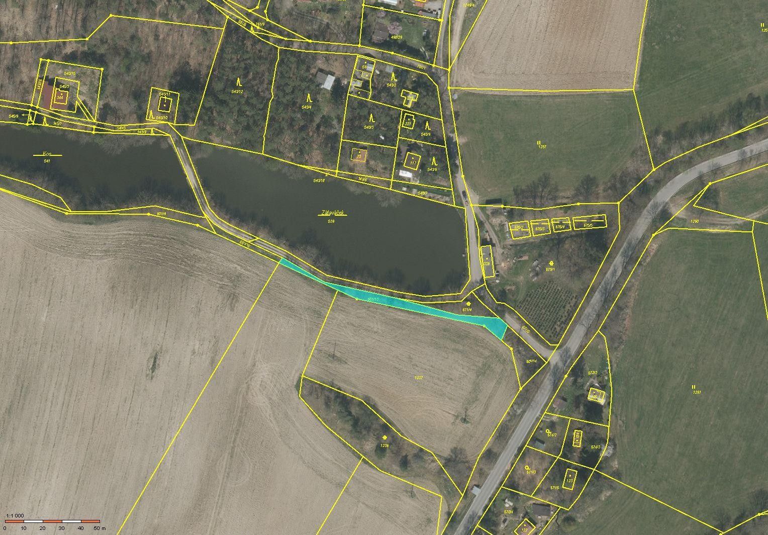 Zemědělské pozemky, Zátaví, Kestřany, 6 262 m² - 1