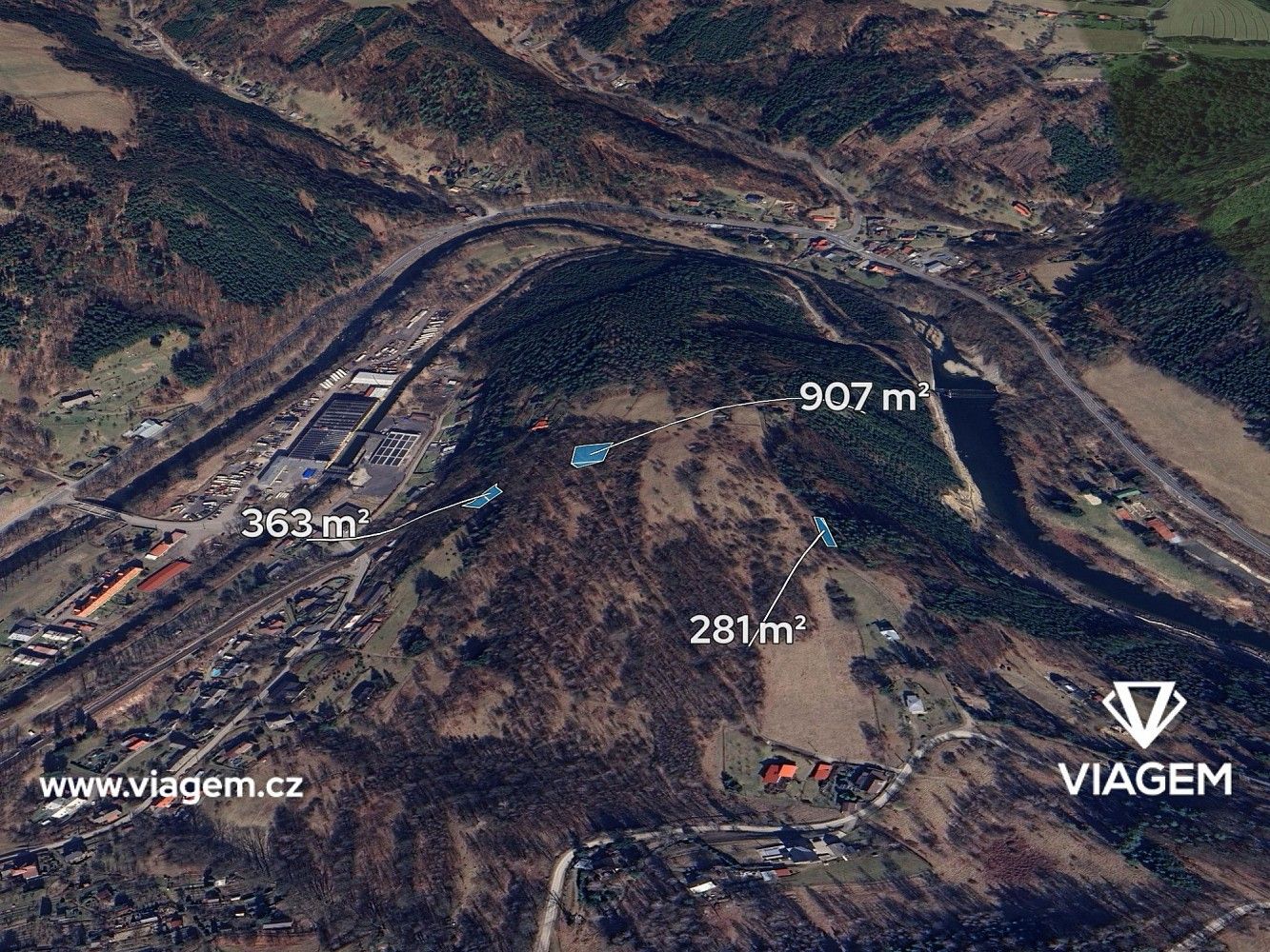 Zemědělské pozemky, Líšný, okres Jablonec nad Nisou - 1