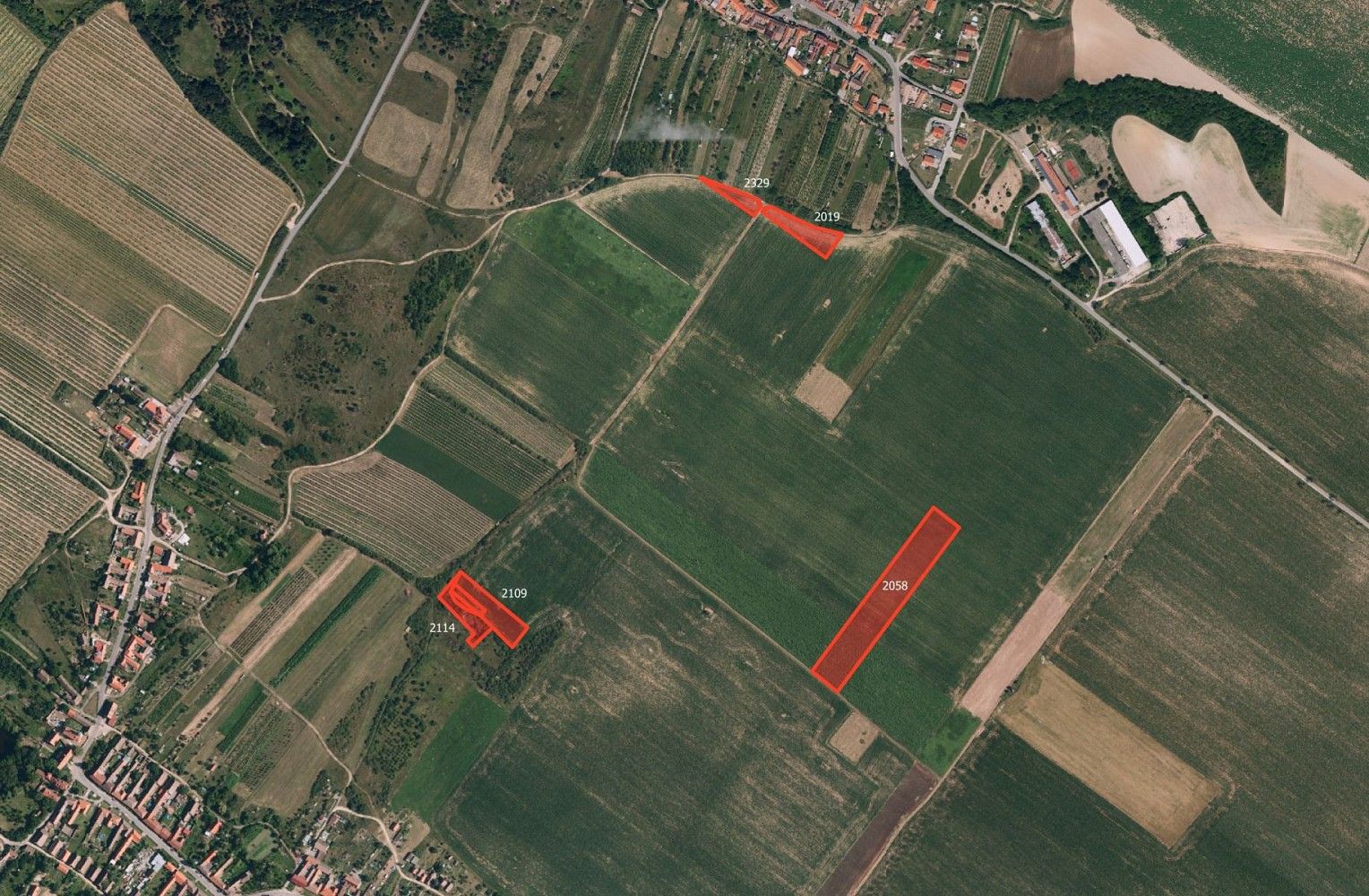 Zemědělský pozemek, 4 096 m²