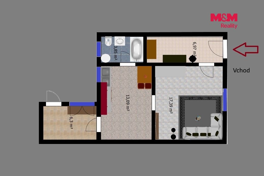 Chalupa · 48 m² · Alberto Vojtěcha Friče, Nový Bydžov - 4
