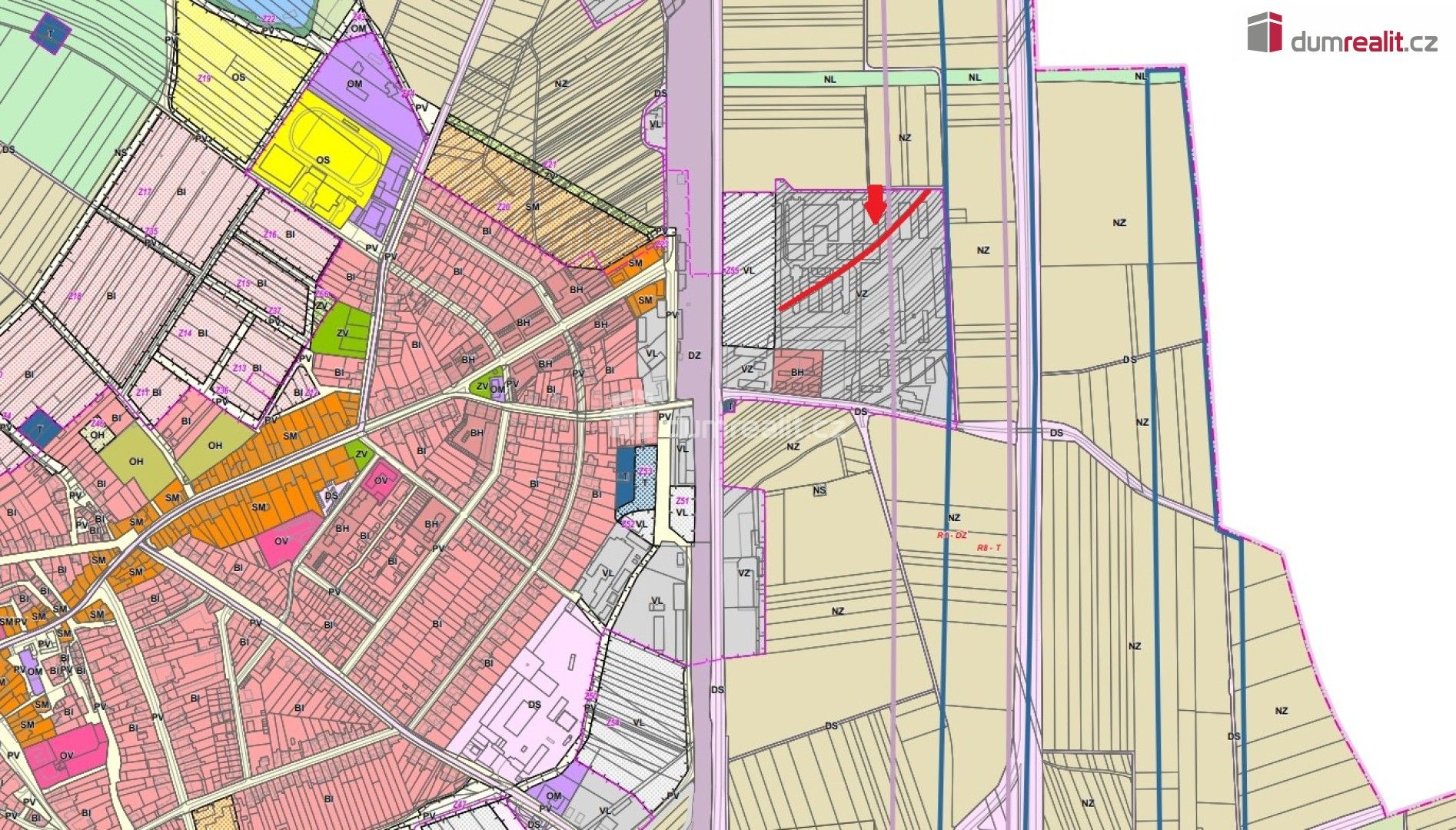 Komerční pozemek · 1 255 m² · Podivín - 4