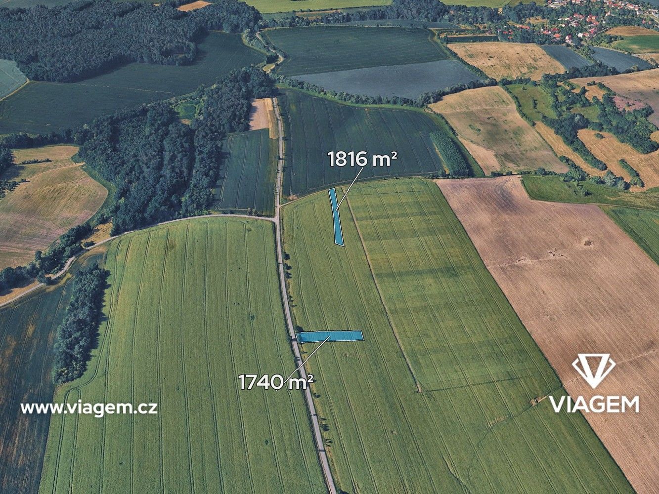 Zemědělské pozemky, Kelč, okres Vsetín, Zlínský kraj