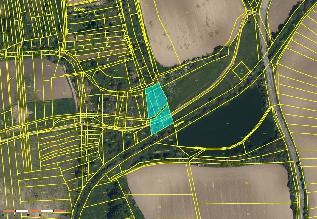 Zemědělské pozemky, Kollárova, Vracov, 2 128 m²