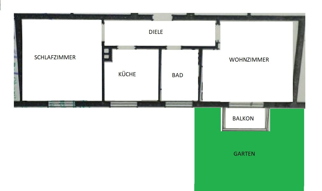2+kk, Unterstr. 72 Essen Frintrop Nordrhein-Westfalen 45359, 50 m² - 1