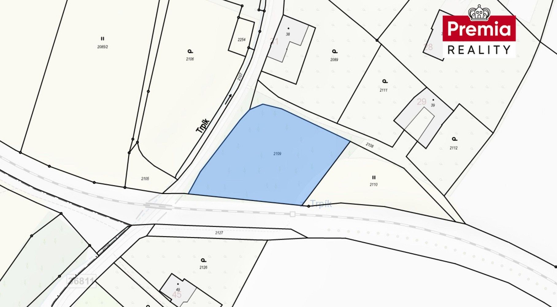 Prodej pozemek pro bydlení - Trpík, okres Ústí nad Orlicí, Pardubický kraj - 2