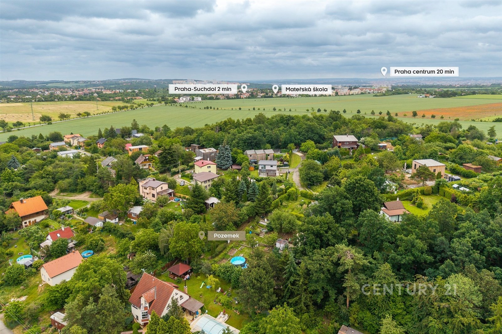 Prodej zahrada - Horoměřice - 5