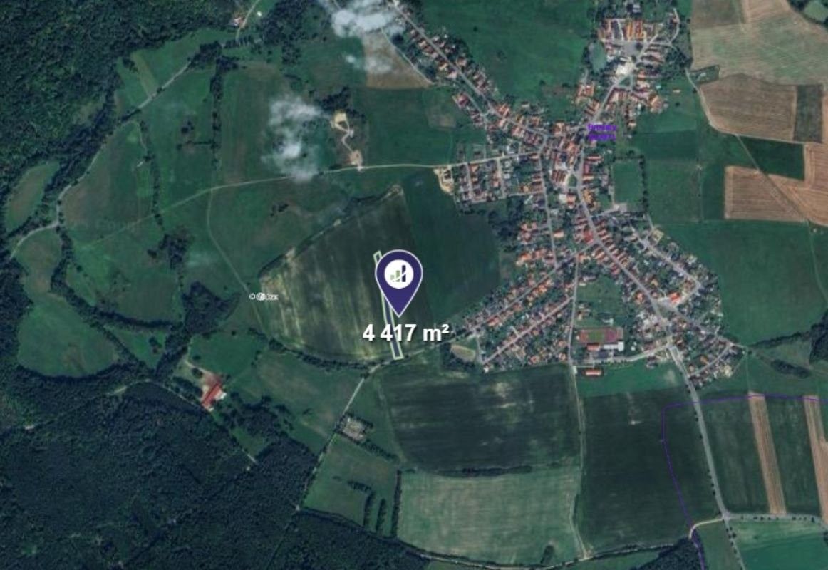 Prodej zemědělský pozemek - Broumy, 4 417 m²