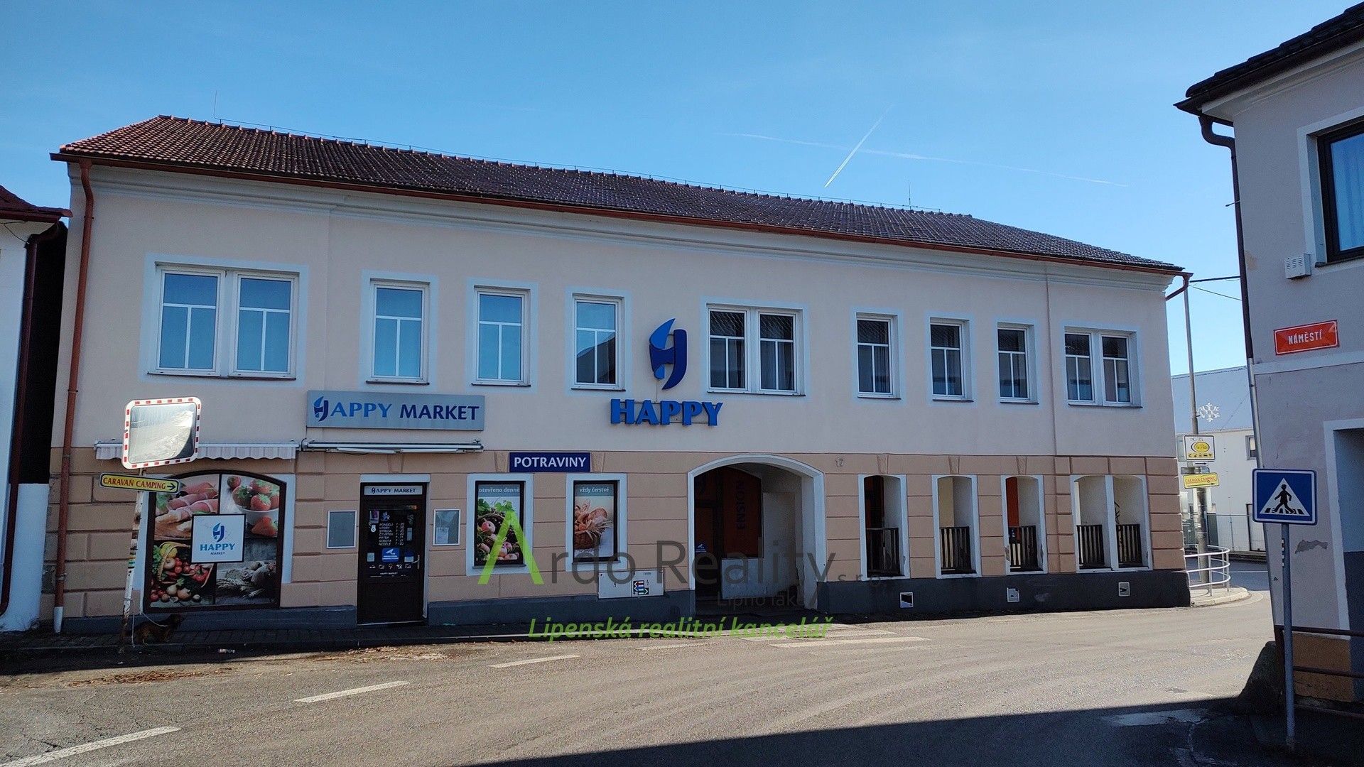 Ubytovací zařízení, Náměstí, Horní Planá, 776 m²