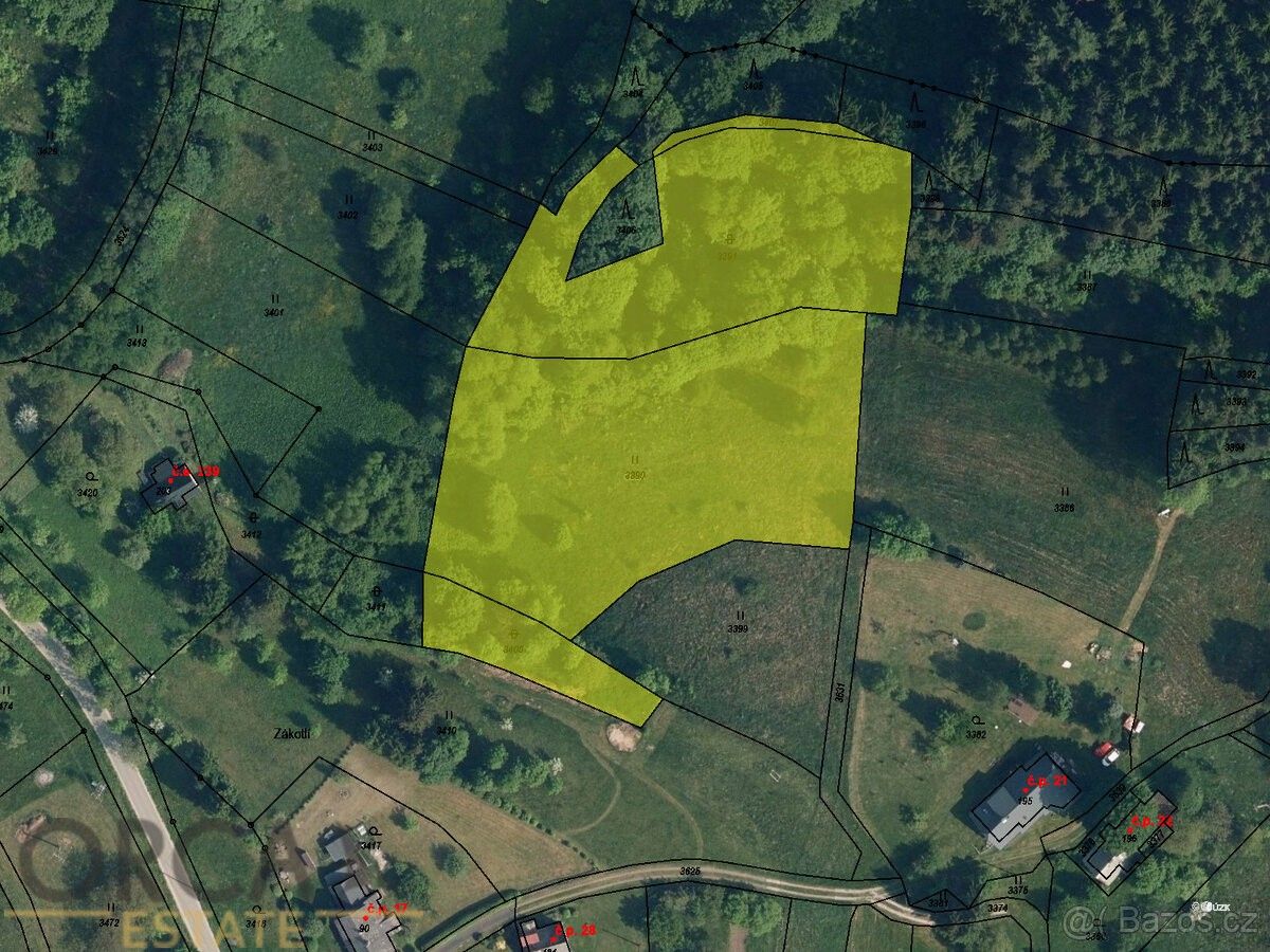 Prodej les - Železný Brod, 468 22, 8 212 m²