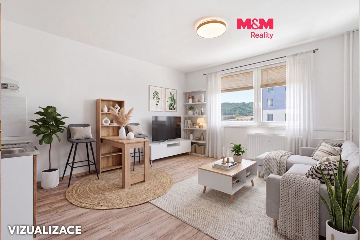 1+1, Čsl. partyzánů, Děčín, 39 m²