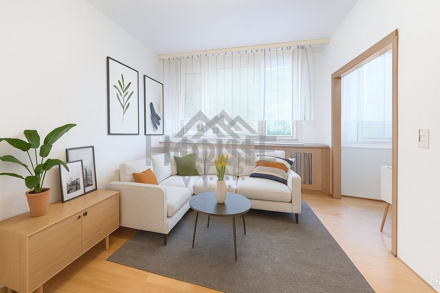 Prodej byt 3+1 - Hurbanova, Praha, 59 m²