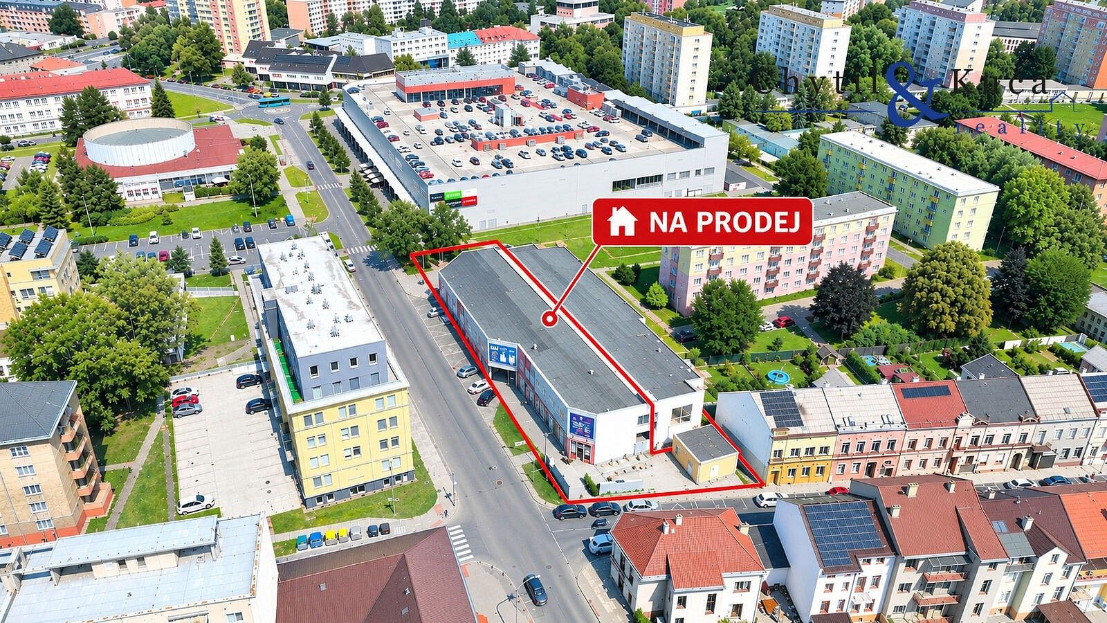 Obchodní prostory, Čechova, Přerov - Přerov I-Město, 1 200 m² - 1