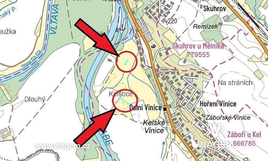 Zemědělské pozemky, Kly, okres Mělník, Středočeský kraj - 1
